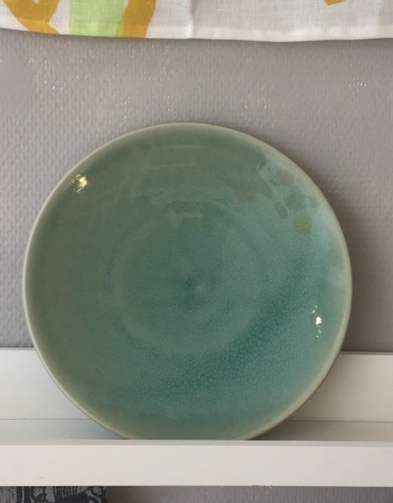 Jars Céramistes dinner plate Tourron jade