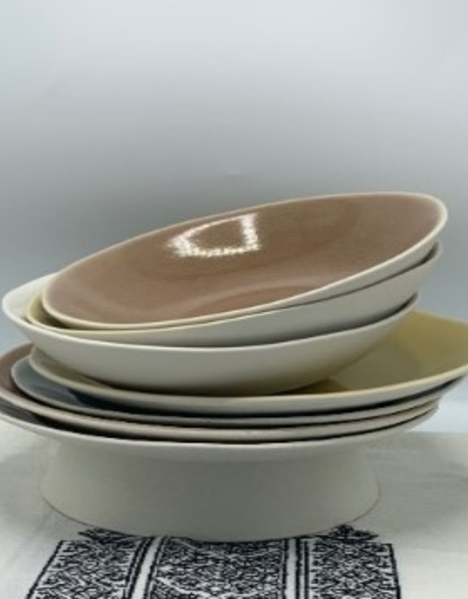 Jars Céramistes Dinner plate Maguelone - genet (yellow)