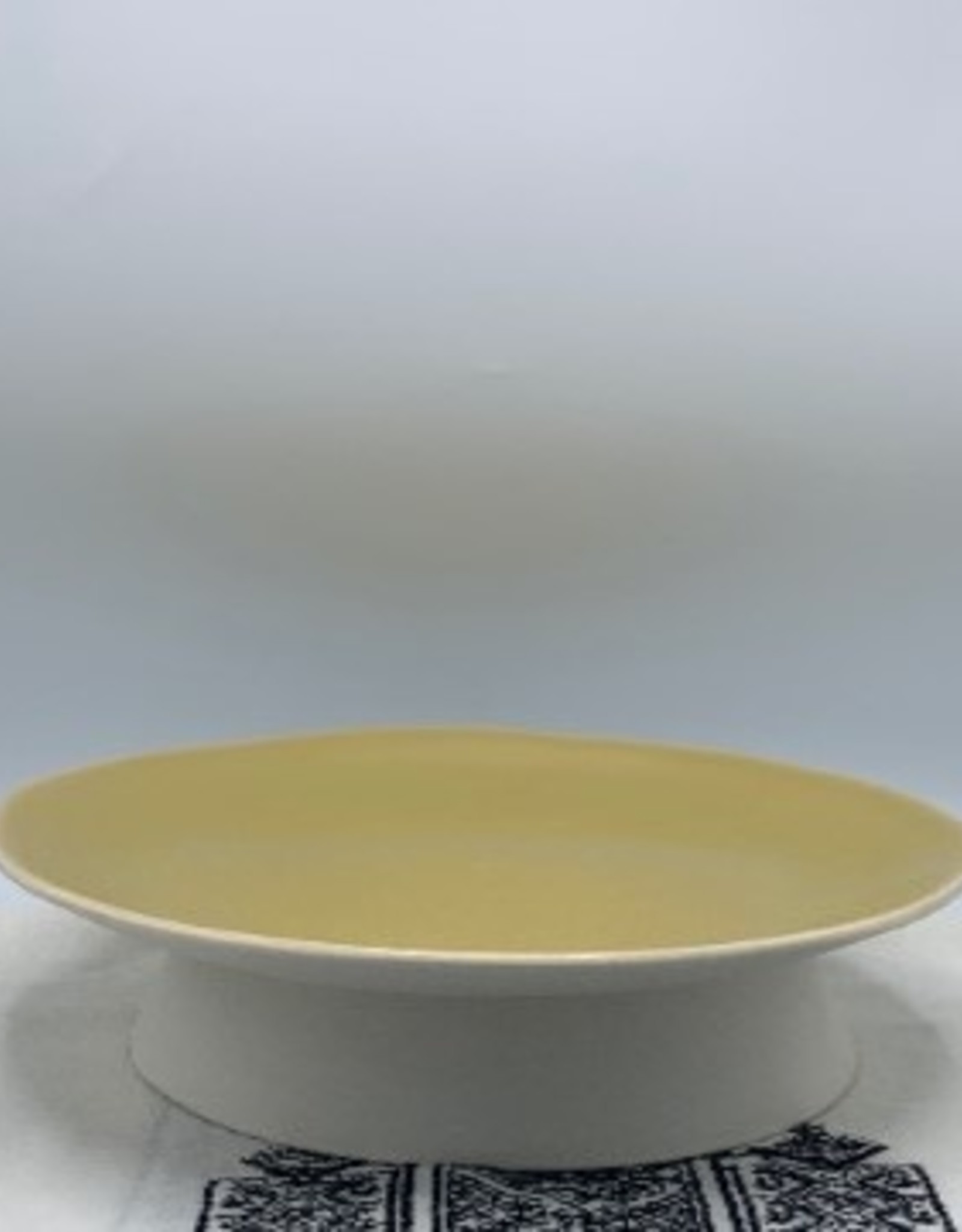Jars Céramistes Dinner plate Maguelone - genet (yellow)