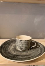 Wonki Ware Dinner plate WonkieWare Black / gray