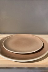 Jars Céramistes Plate S Maguelone chataigne