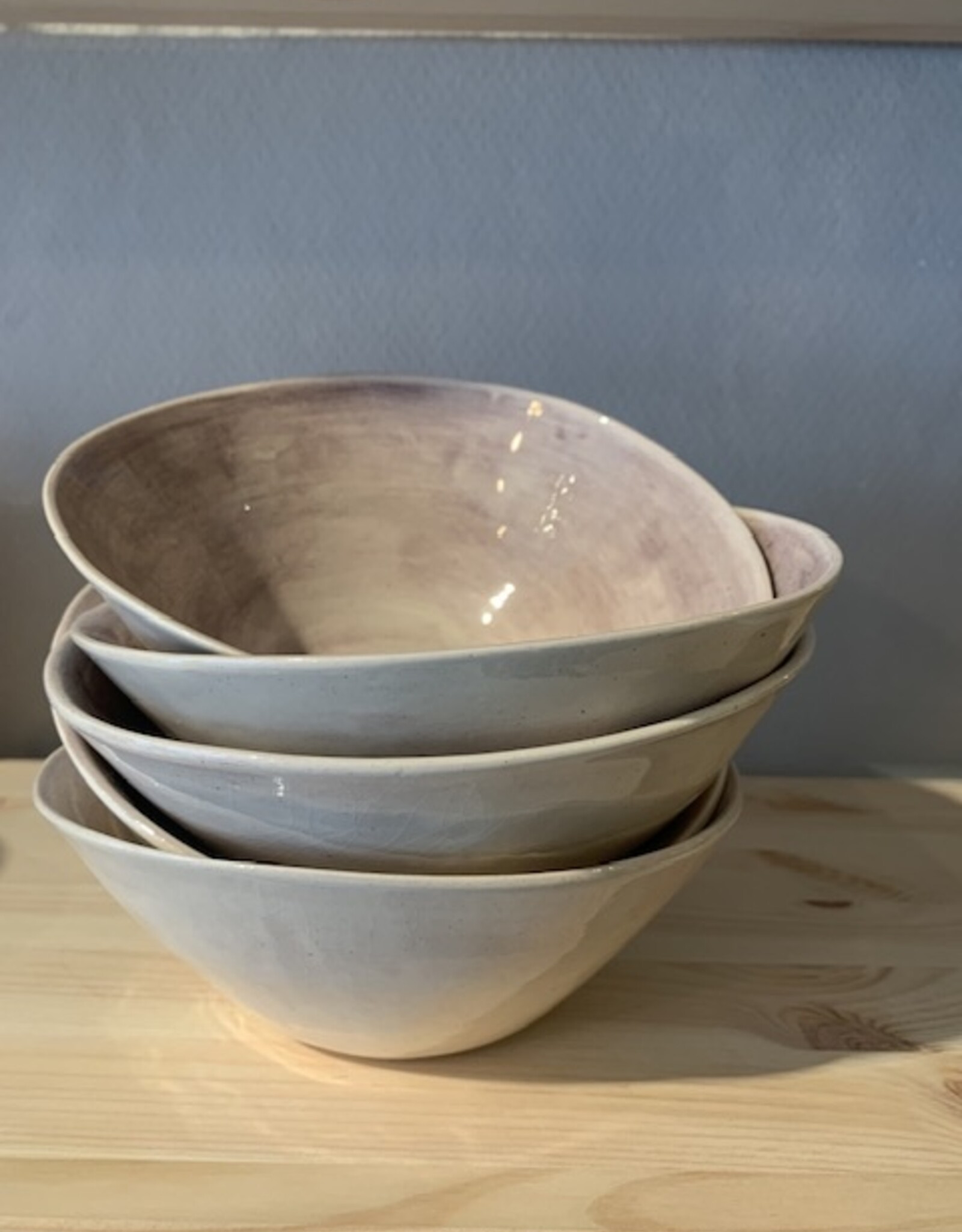 Wonki Ware Bowl 17,5 cm aubergine - Wonki Ware