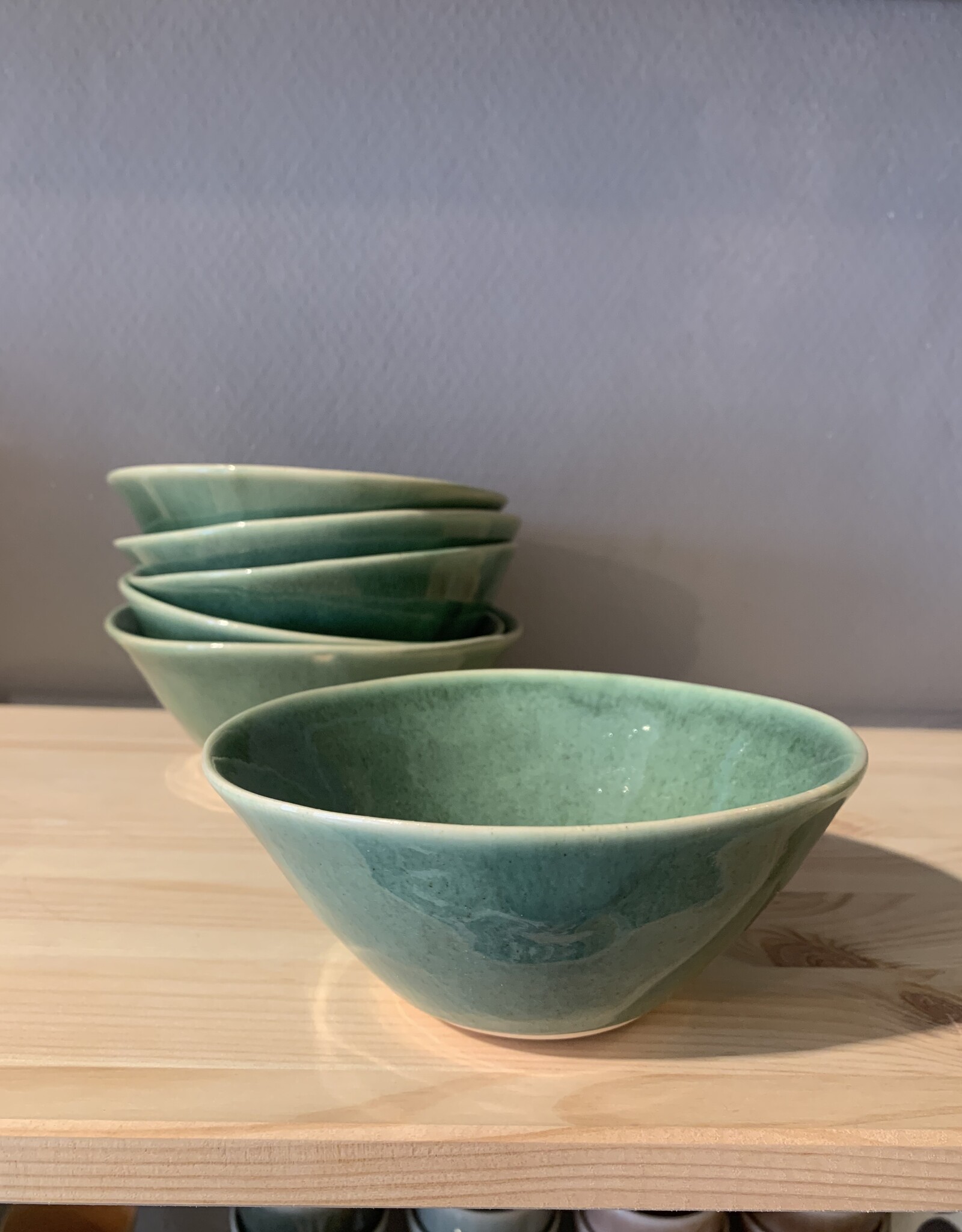 Wonki Ware Bowl 15cm - groen Wonki Ware