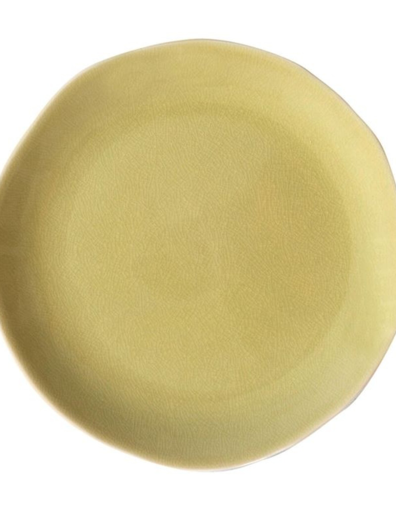 Jars Céramistes Dinner plate Maguelone - genet (yellow)