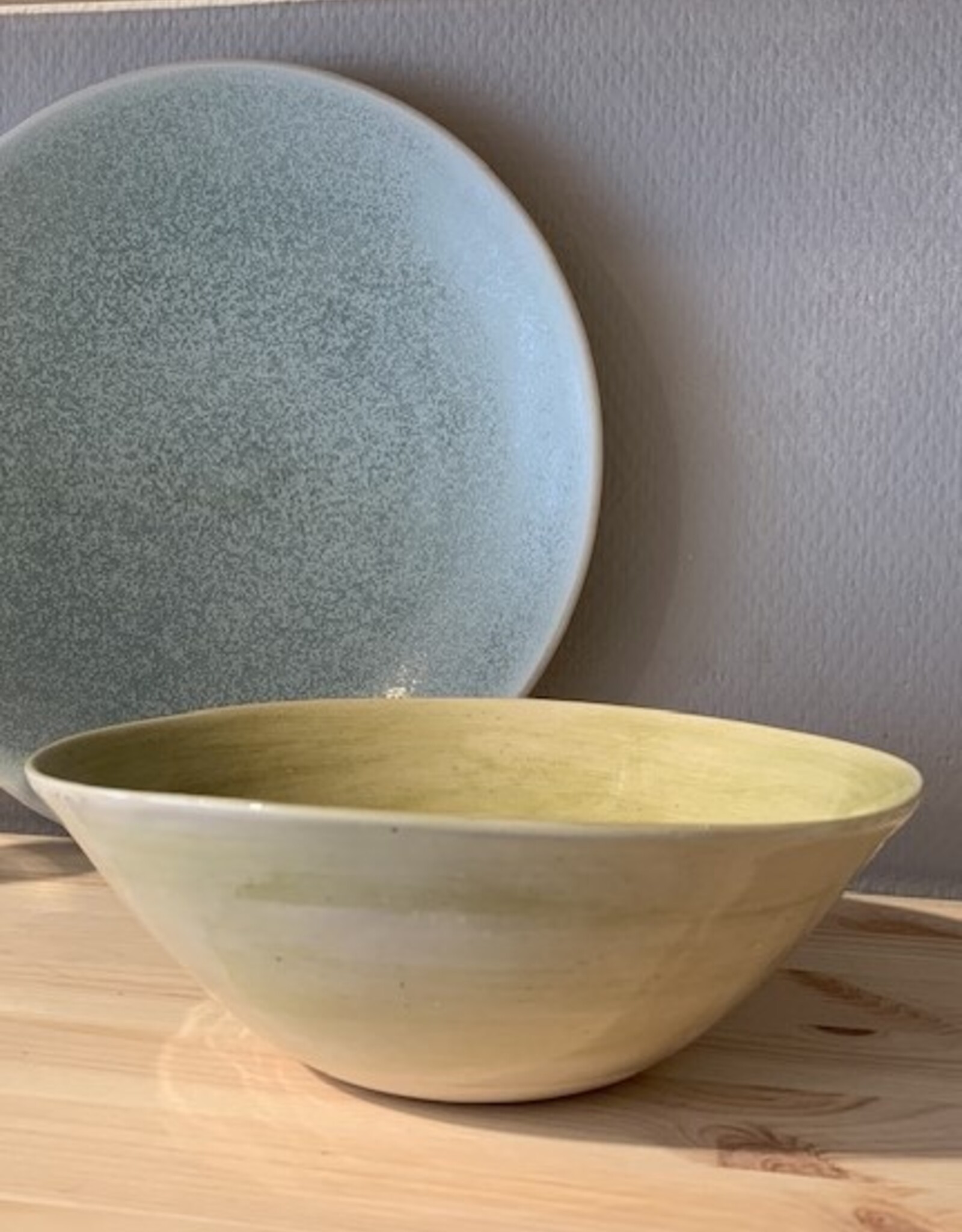 Wonki Ware Bowl 21 cm Wonki Ware light green