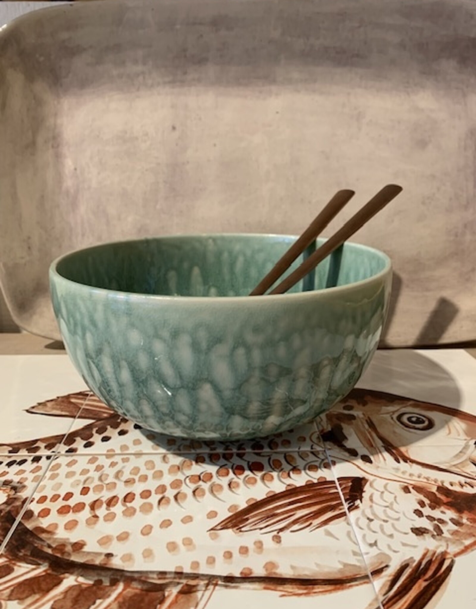 Jars Céramistes Salad bowl S Tourron jade
