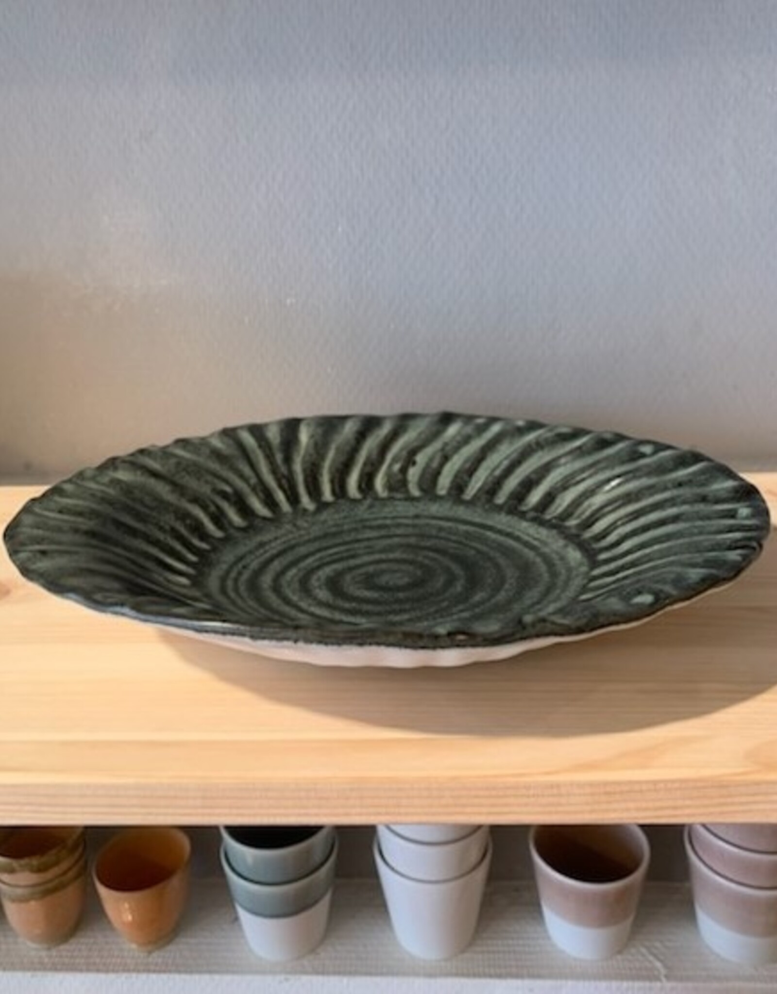 Jars Céramistes Deep plate XL Dashi charbon