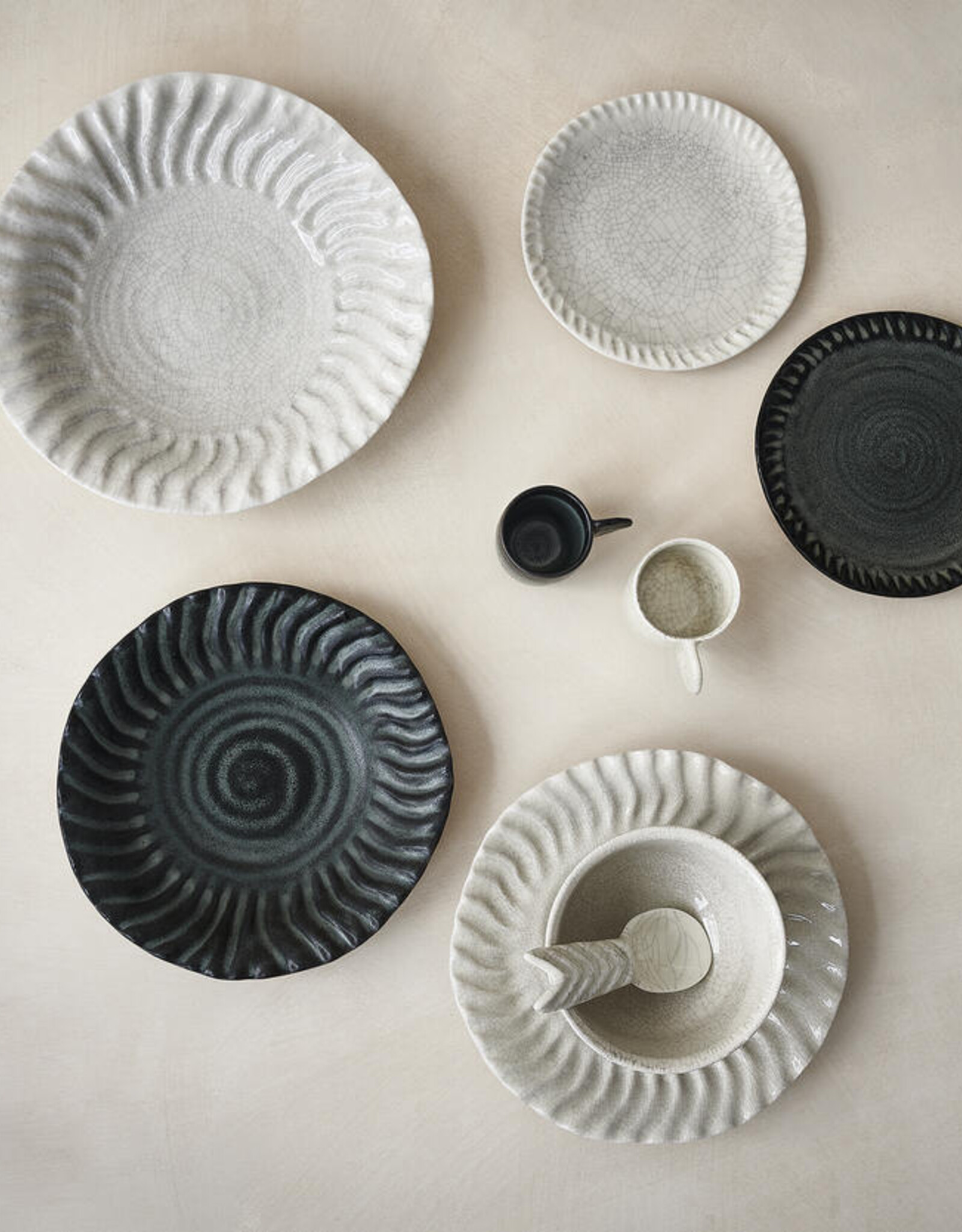 Jars Céramistes Deep plate L Dashi - charbon