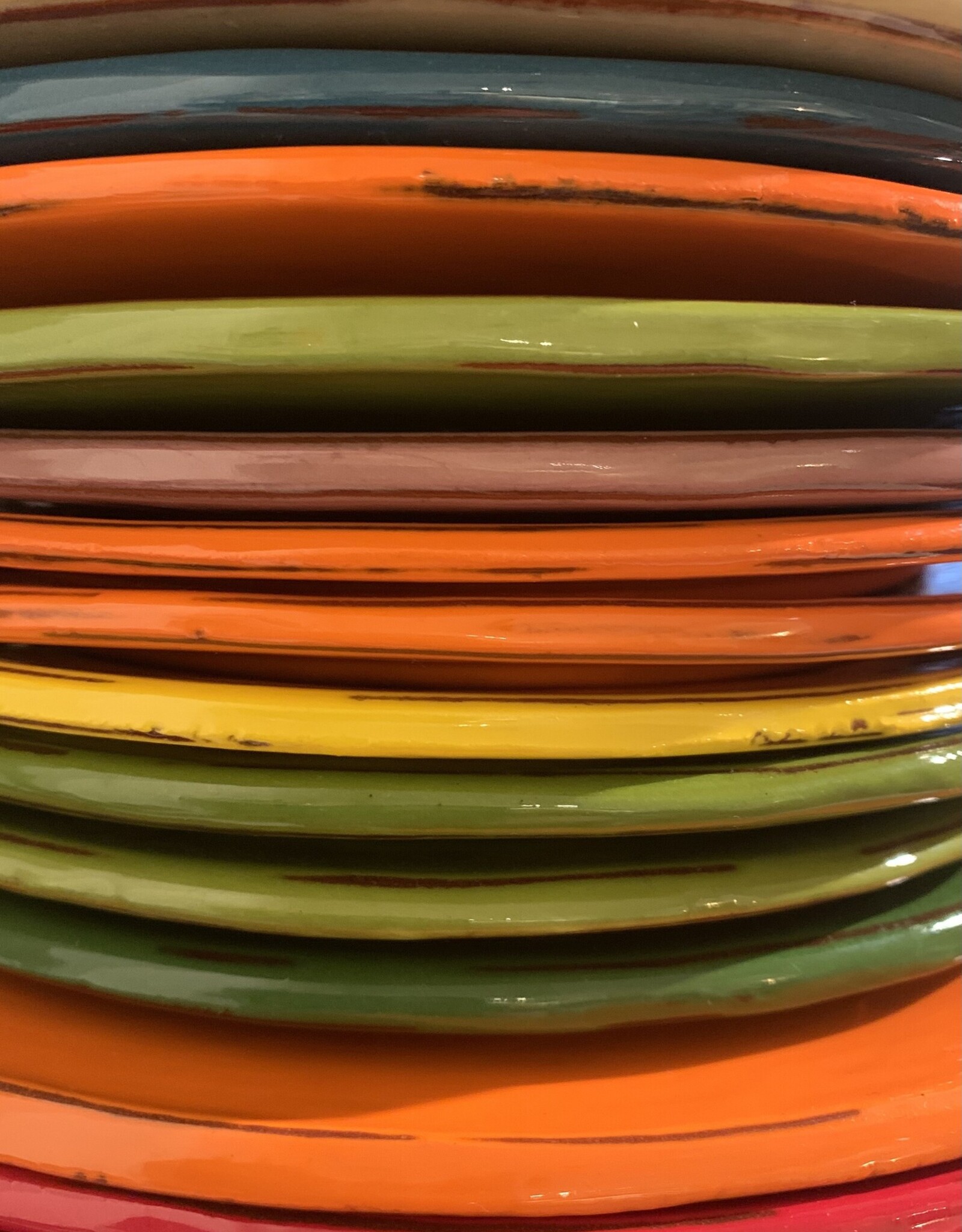 Argile et couleurs Plate 21 cm Argile -beige