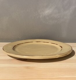 Argile et couleurs Plate 21 cm - beige