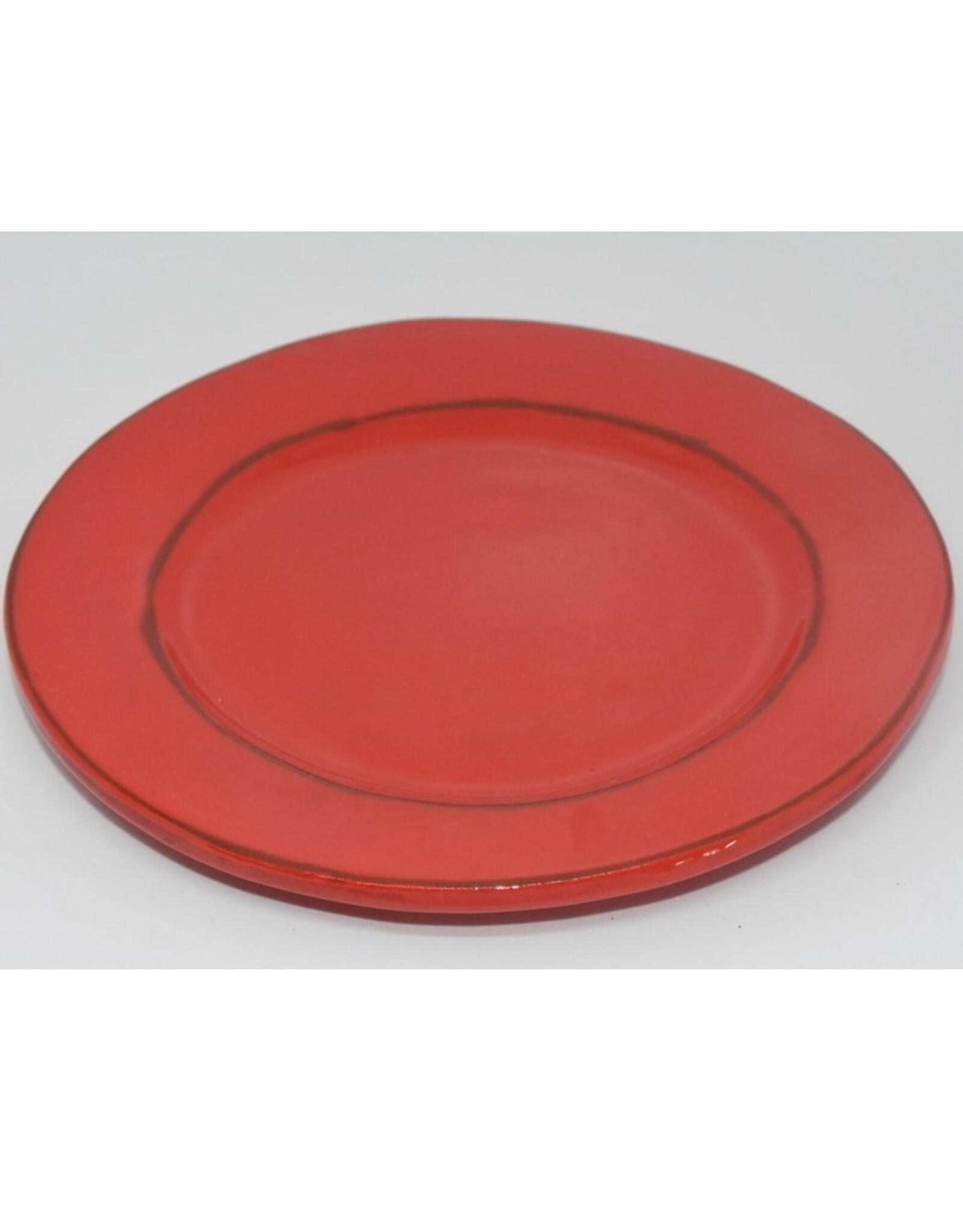 Argile et couleurs Dinerbord Argile - rood