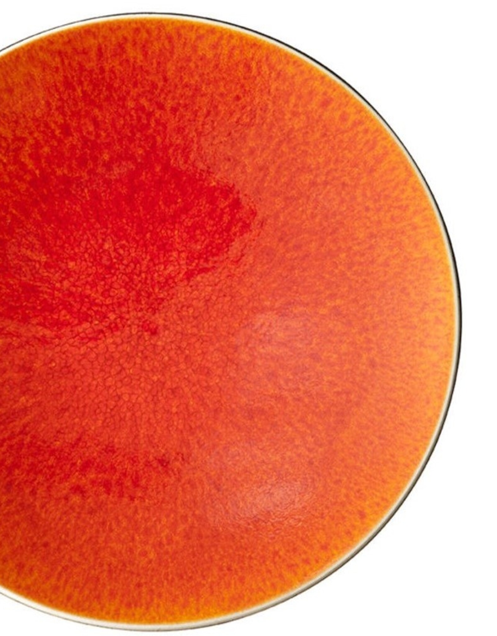 Jars Céramistes Plate S Tourron orange