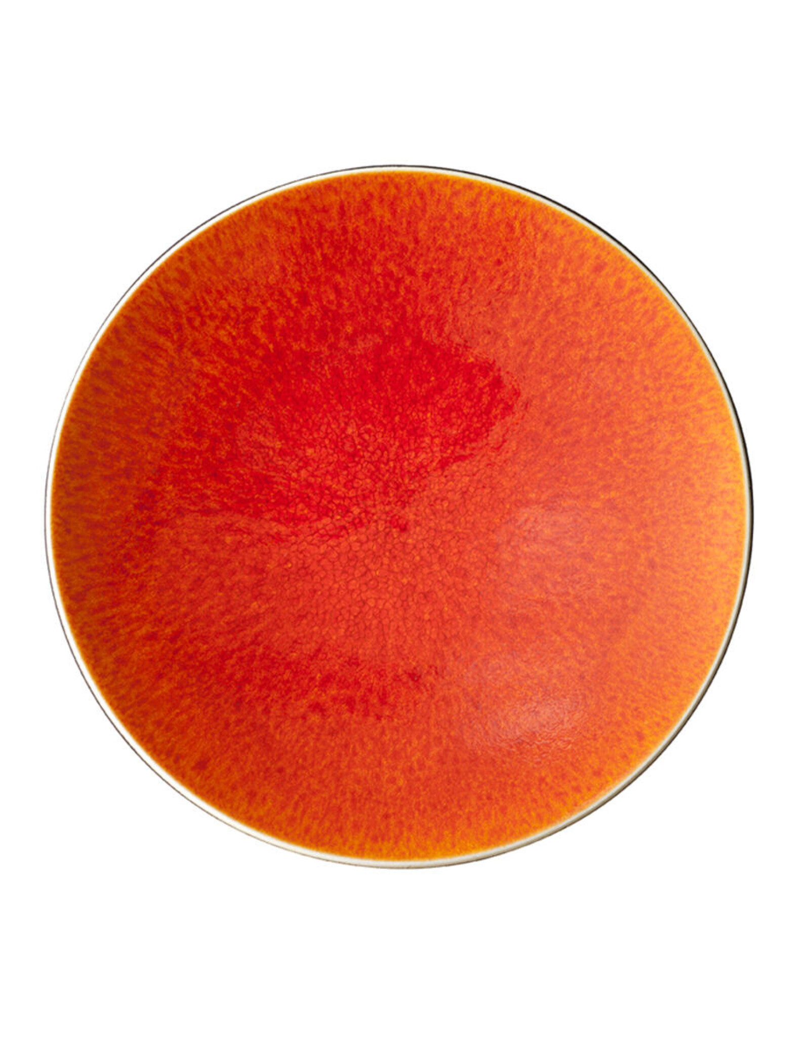 Jars Céramistes Plate S Tourron orange