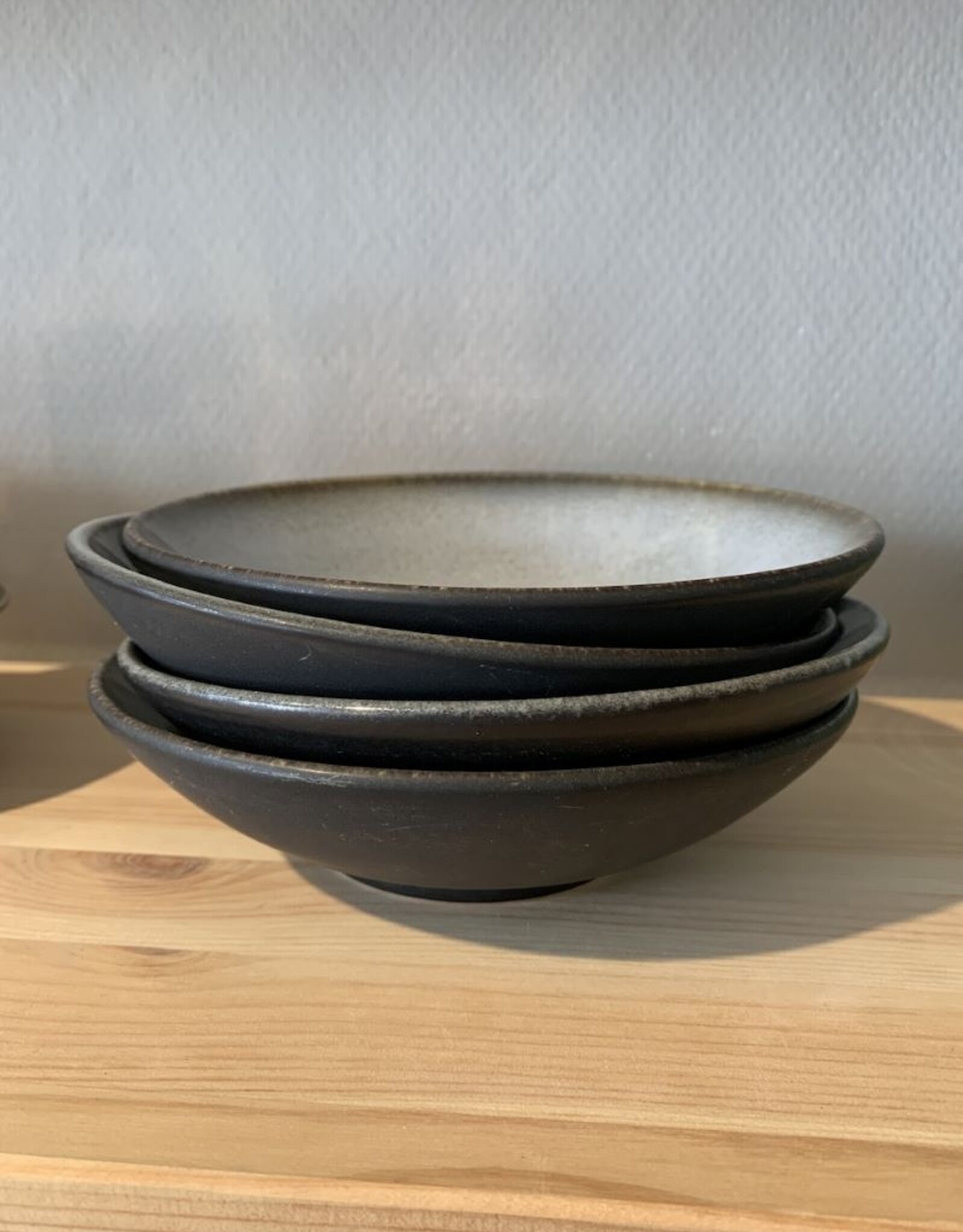 Jars Céramistes Deep plate Tourron ecorce
