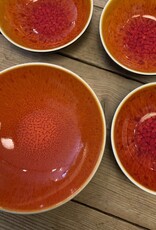 Jars Céramistes Deep plate Tourron orange
