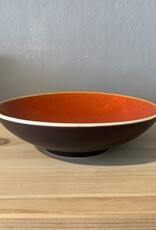 Jars Céramistes Deep plate Tourron orange