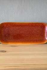 Jars Céramistes Platter Tourron orange