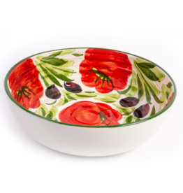 Piccobella Tomato/olive presentation dish