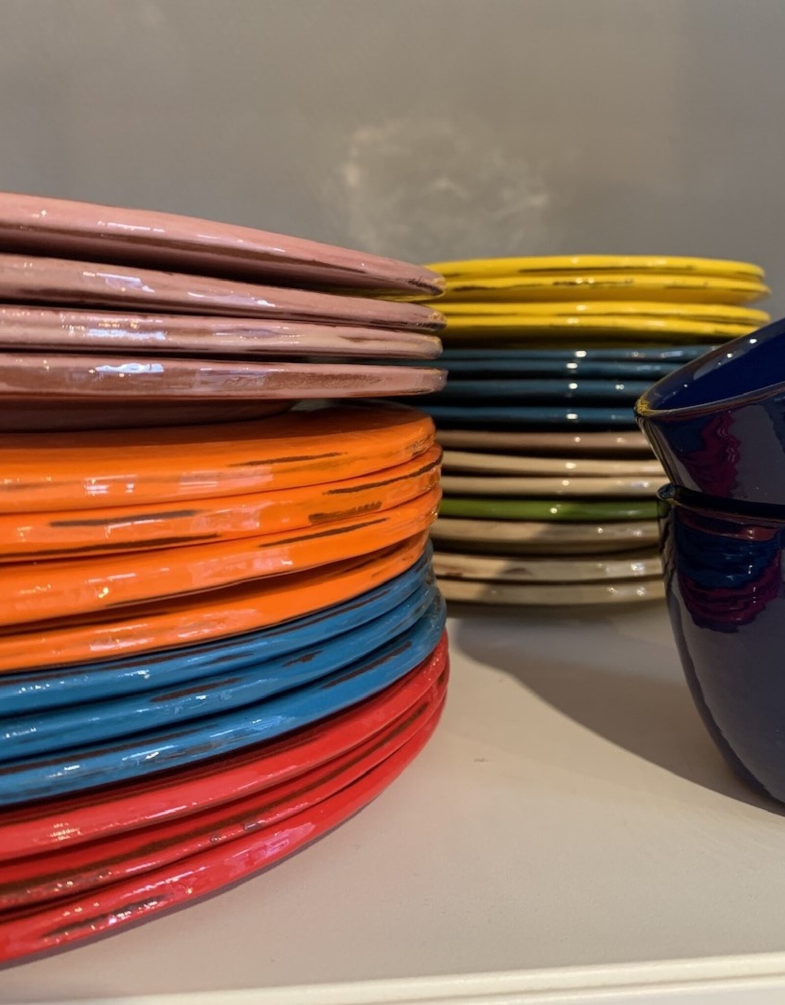 Argile et couleurs Dinner plate Argile - pink