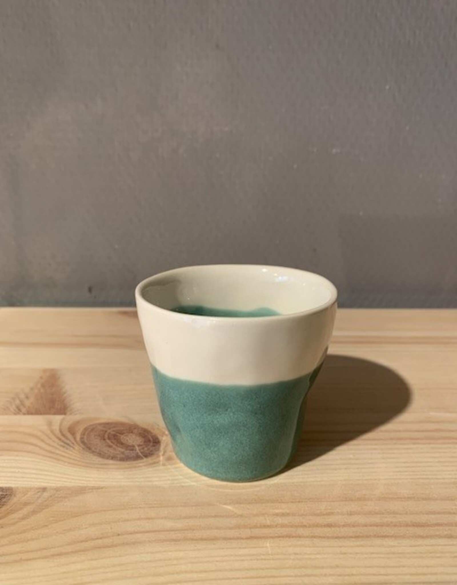 Duro Espresso cup Terra - blue-green