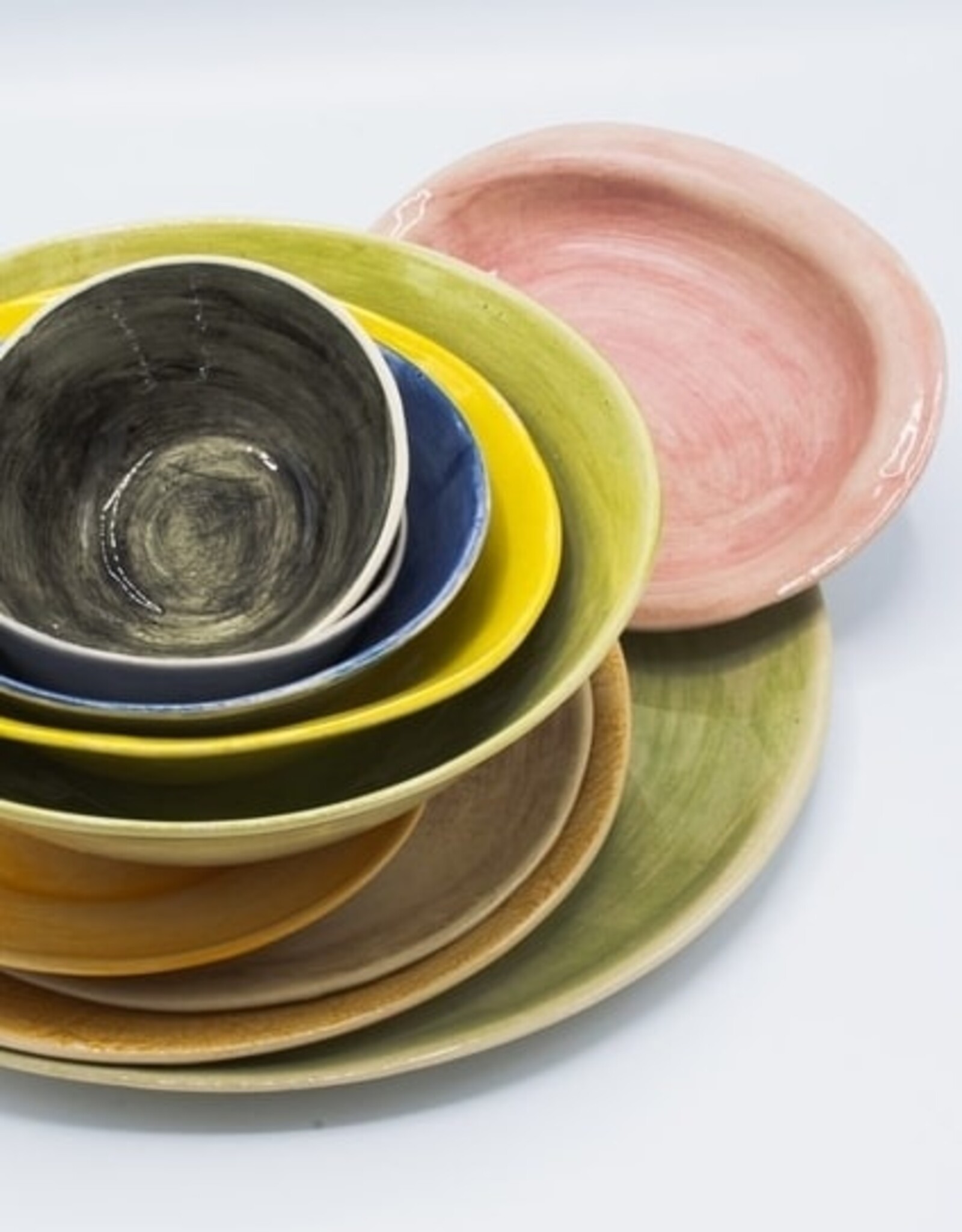 Wonki Ware Bowl 21 cm - Wonki Ware, greem