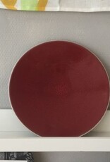 Jars Céramistes Dinner plate Tourron cerise
