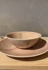 Nosse Bord Smooth  23 cm - licht roze
