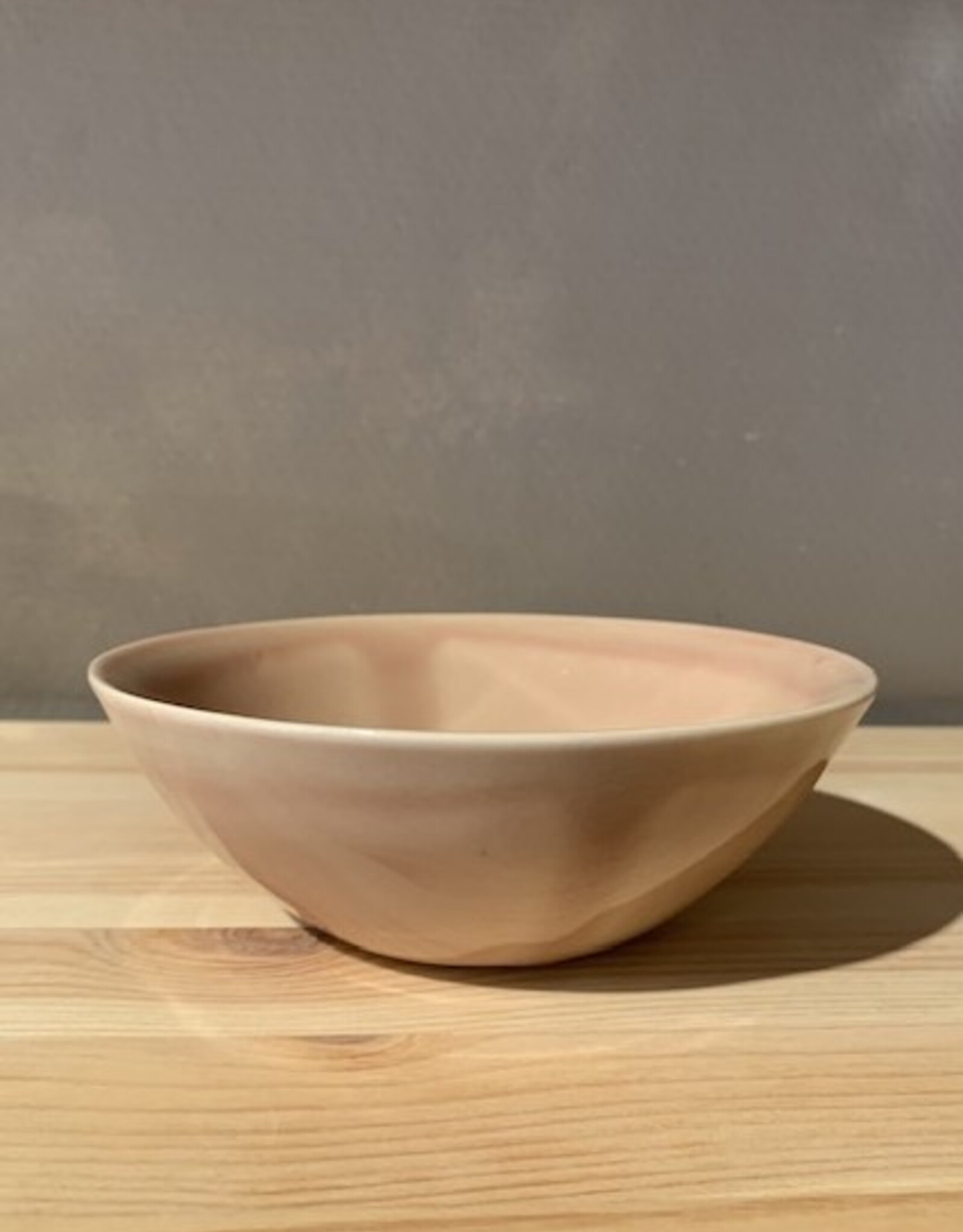 Nosse Kom 15,5 cm - Smooth - licht roze