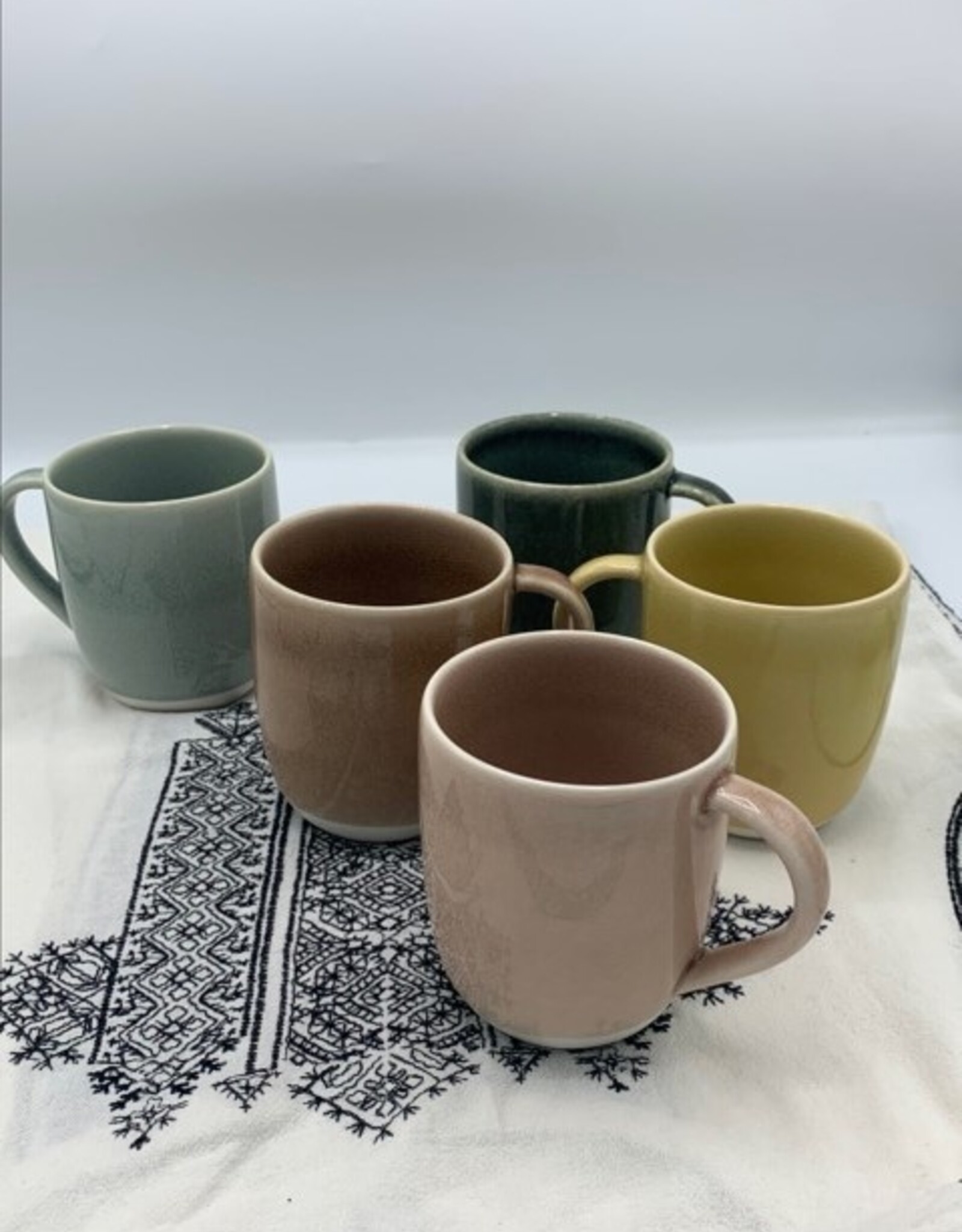 Jars Céramistes Beker Maguelone genet (geel)