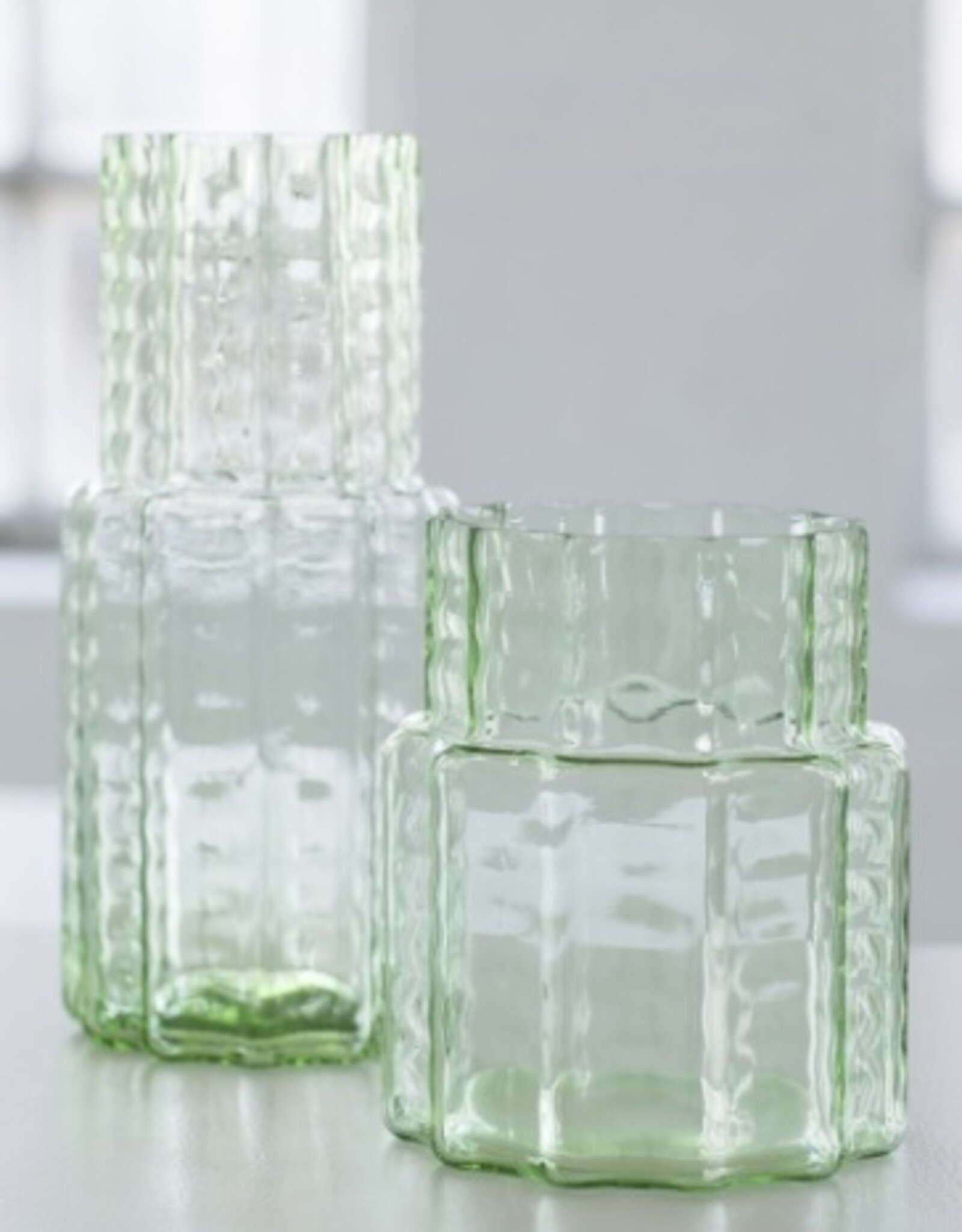 Ruben Deriemaeker l Serax Vase Transparent Waves no. 4