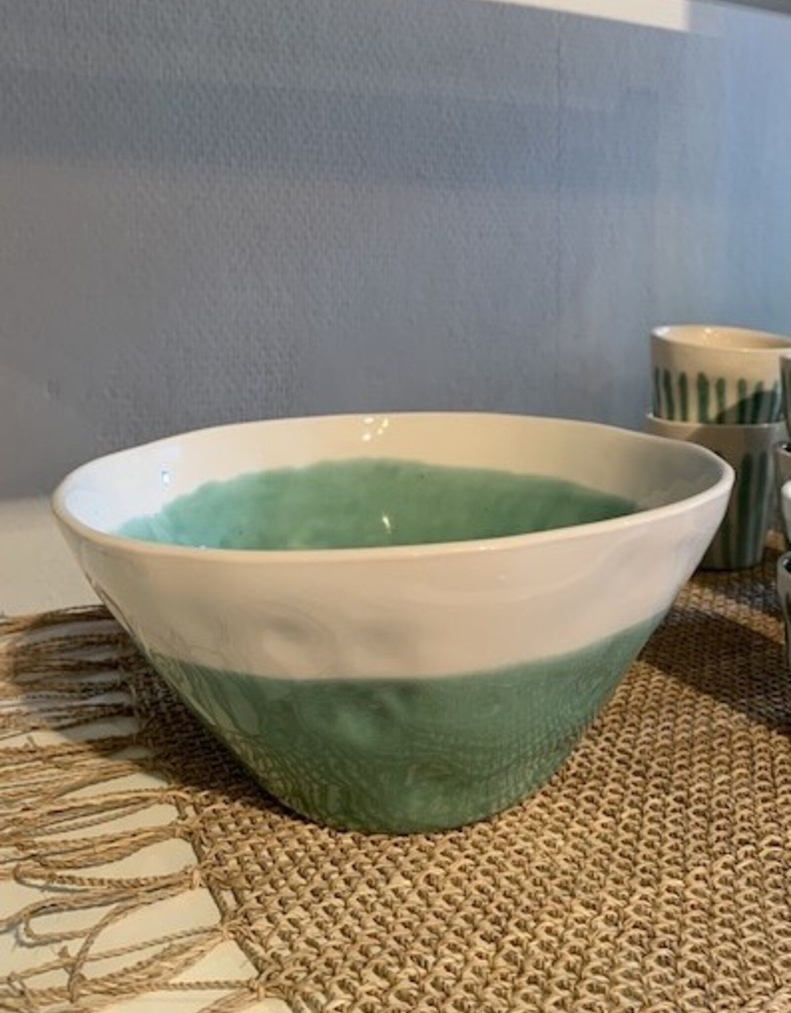 Duro Salad Bowl Terra - blue-green