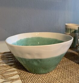 Duro Salade schaal Terra - blauwgroen