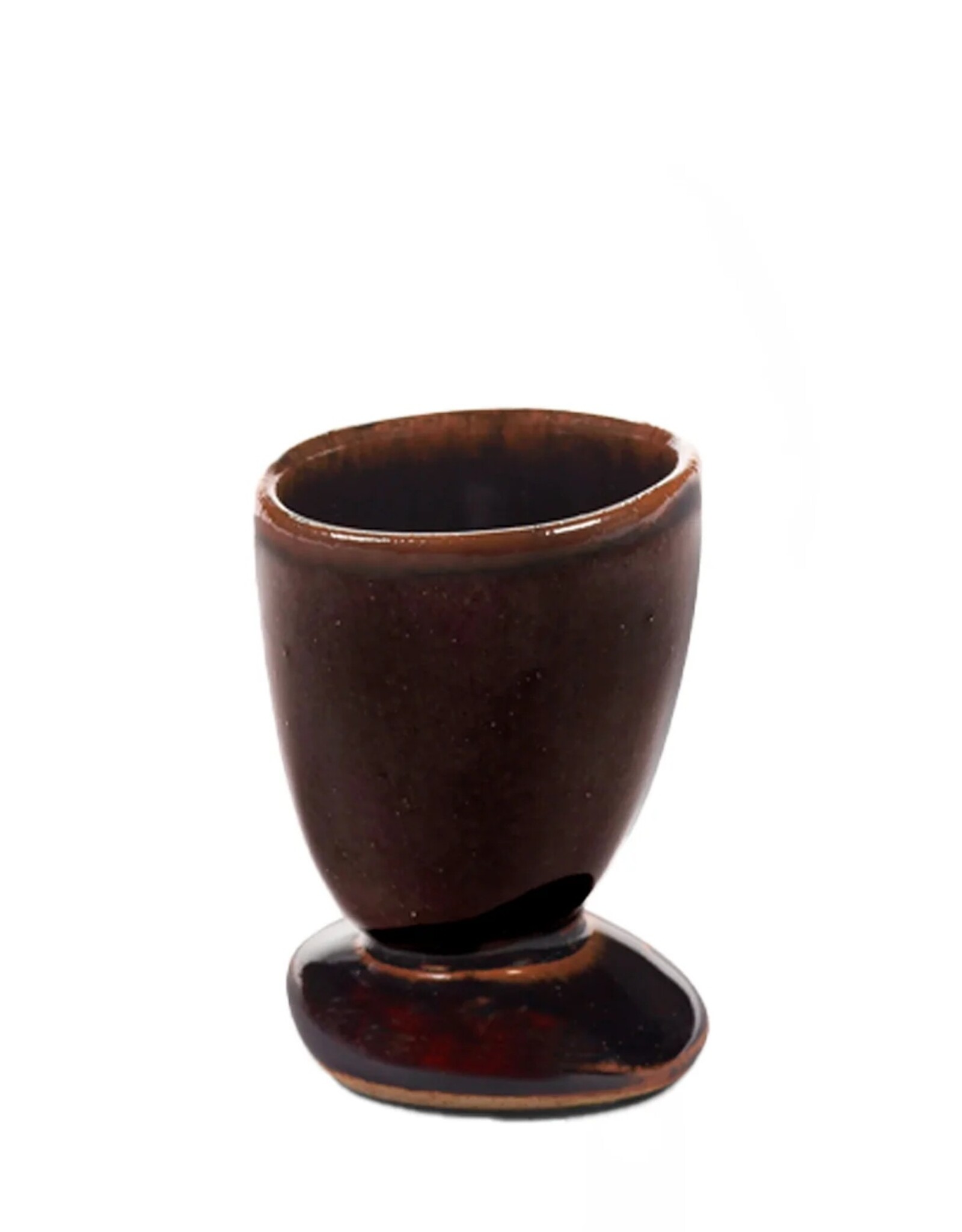 Uncharted - Serax Egg cup Out of Lines - set of 2-ochre