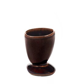 Uncharted - Serax Egg cup Out of Lines - set of 2-ochre