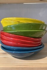 Argile et couleurs Deep plate Argile red