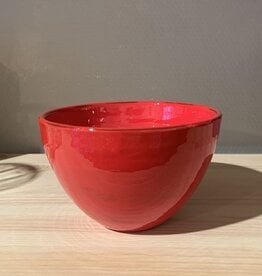 Argile et couleurs Bowl M red