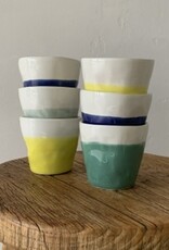 Duro Bekertje Color blauw-geel