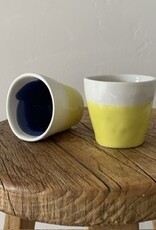 Duro Bekertje Color geel-blauw