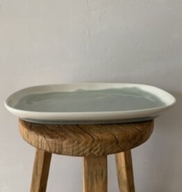 Duro Serving plate Terra - olive