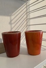 Jars Céramistes Beker MTourron orange