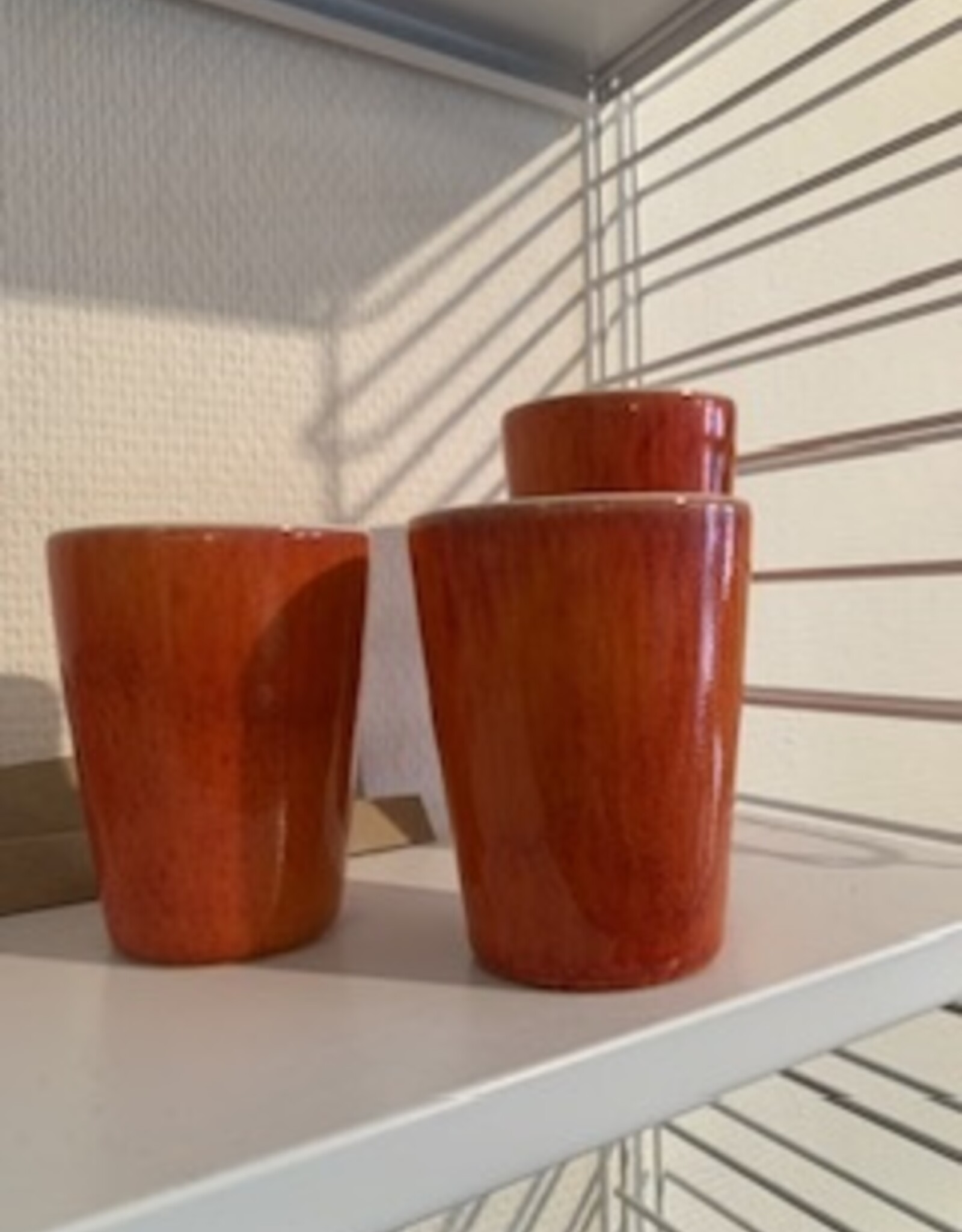 Jars Céramistes Beker MTourron orange