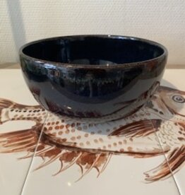 Jars Céramistes Saladier S Tourron indigo  blauw Jars Céramistes Saladier S Tourron indigo  blauw