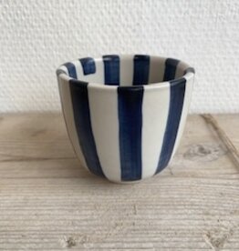 Onomao Koffiebeker gestreept