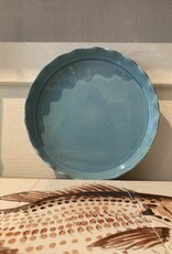 Gres Novo Ovenschaal  27 cm - bleu lagon