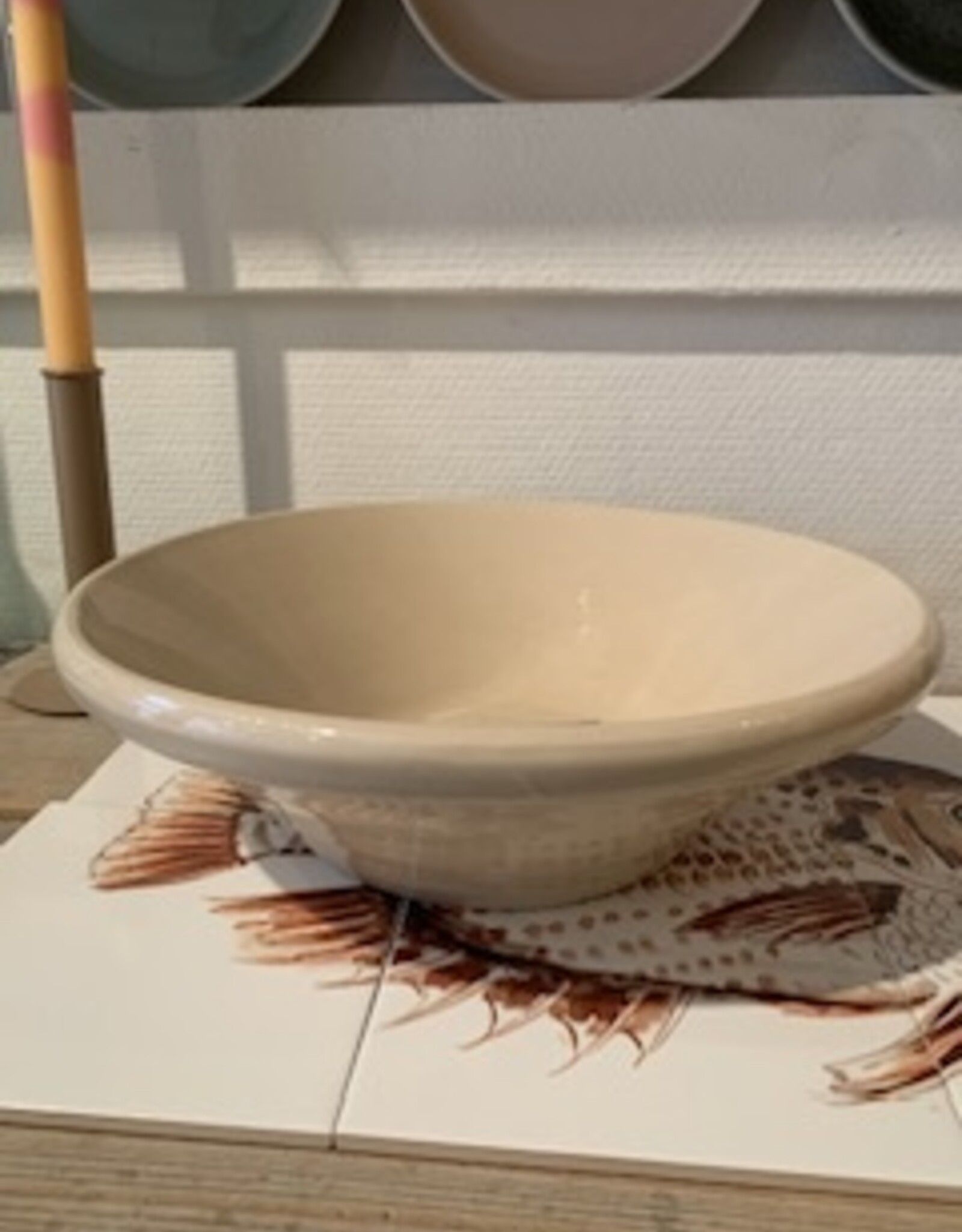 In-petto Saladeschaal - beige