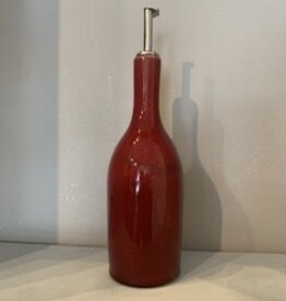 Jars Céramistes Oilbottle Tourron - cerise