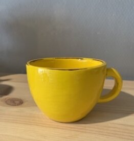 Argile et couleurs Kop met oor - geel