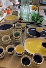Duro Serveerbord Color geel-blauw