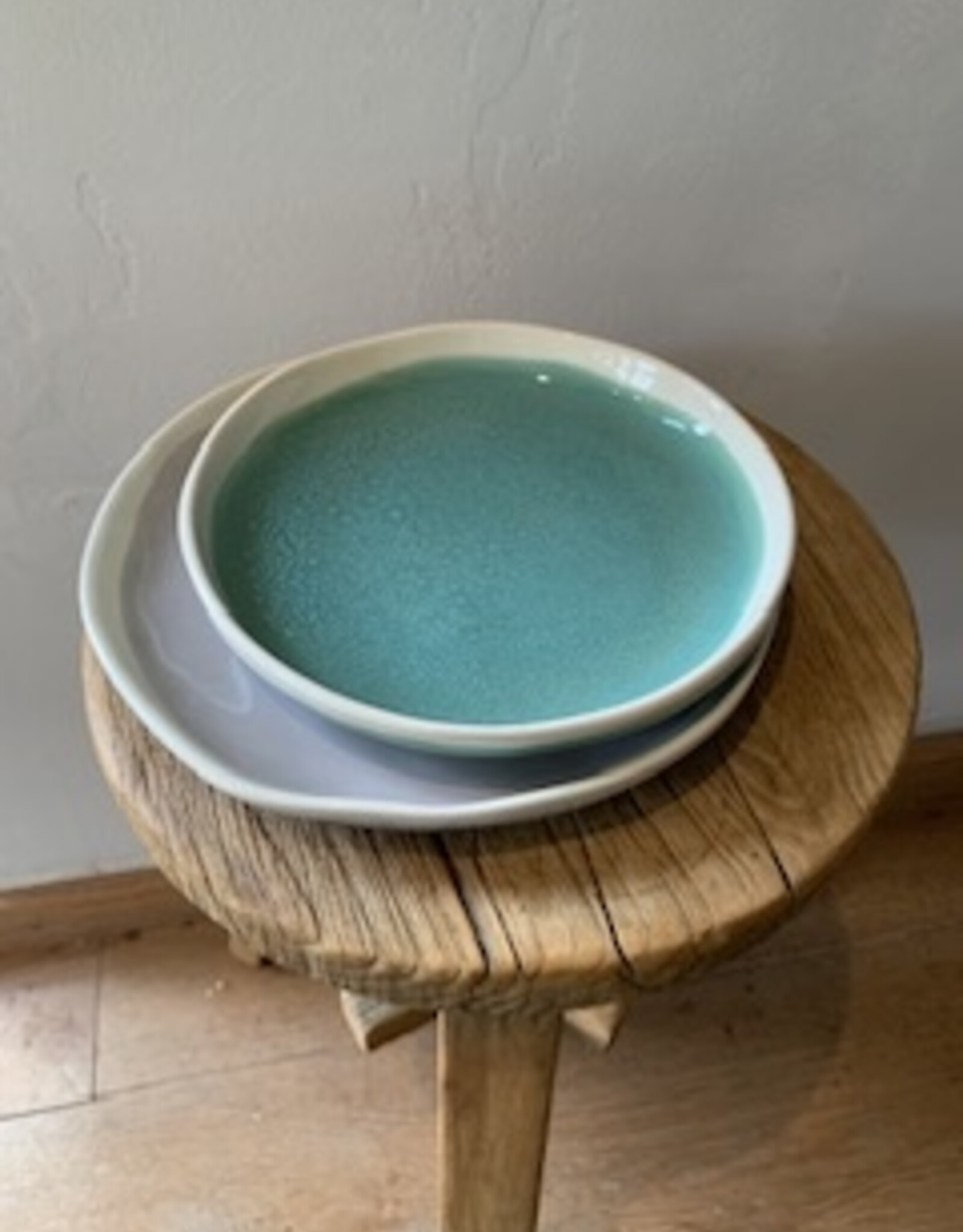 Duro Bord  Terra 19 cm - blauwgroen