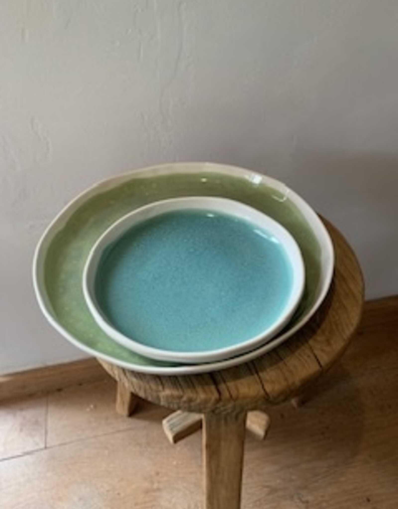 Duro Bord  Terra 19 cm - blauwgroen